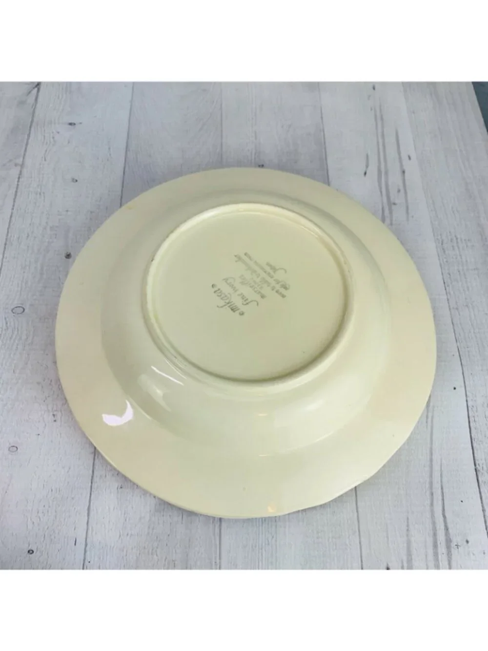 Mikasa MARSEILLES D1092 Floral Center Weave Rimorange Pasta Soup Bowls Set of 5